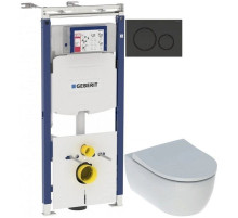 Комплект подвесной унитаз Geberit iCon  500.784.01.1 + система инсталляции Geberit 111.362.00.5 + 115.882.DW.1
