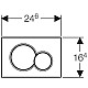 Заказать Комплект подвесной унитаз Jacob Delafon Escale E1306-00 + система инсталляции Geberit 111.300.00.5 + 115.770.21.5 + 111.815.00.1 в магазине сантехники Santeh-Crystal.ru