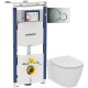 Заказать Комплект подвесной унитаз Ideal Standard Connect E771801 + E772401 + система инсталляции Geberit 111.362.00.5 + 115.770.21.5 в магазине сантехники Santeh-Crystal.ru