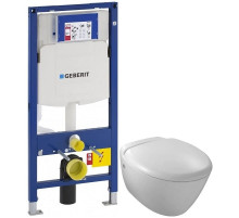 Комплект подвесной унитаз Jacob Delafon Presquile E4440-00 + система инсталляции Geberit 111.300.00.5