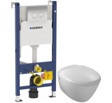 Комплект подвесной унитаз Jacob Delafon Presquile E4440-00 + система инсталляции Geberit 458.124.21.1