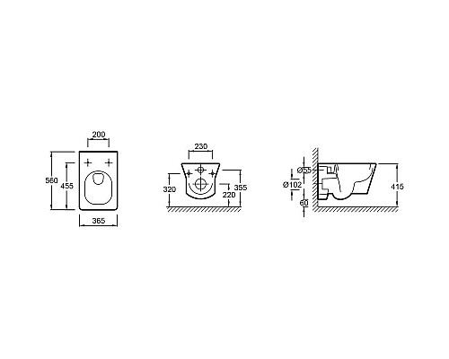 Купить Комплект подвесной унитаз Jacob Delafon Reve E4811-00 + система инсталляции Grohe 38772001 в магазине сантехники Santeh-Crystal.ru