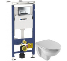 Комплект подвесной унитаз Jacob Delafon Patio EDV102-00 + E70021-00 + система инсталляции Geberit 458.125.21.1