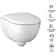 Приобрести Комплект подвесной унитаз Geberit Renova Compact 500.803.00.1 + система инсталляции Geberit 111.362.00.5  + 115.882.DW.1 в магазине сантехники Santeh-Crystal.ru