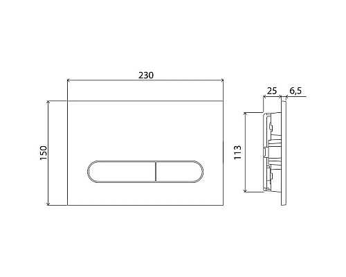 Приобрести Комплект подвесной унитаз BelBagno Loto BB070CHR/SC + система инсталляции BelBagno BB002-80 + BB005-PR-CHROME в магазине сантехники Santeh-Crystal.ru