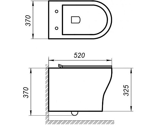 Приобрести Комплект подвесной унитаз BelBagno Acqua BB340CHR + BB2020SC + система инсталляции BelBagno BB002-80 + BB005-PR-CHROME в магазине сантехники Santeh-Crystal.ru