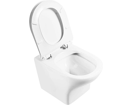 Купить Комплект подвесной унитаз BelBagno Kraft BB064CHR + BB2111SC + система инсталляции BelBagno BB002-80 + BB007-PR-NERO.M в магазине сантехники Santeh-Crystal.ru