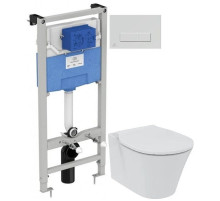 Комплект подвесной унитаз K819501 + система инсталляции  R020467 + R0121AA Standard Prosys Connect Air K819501PAR0121AA