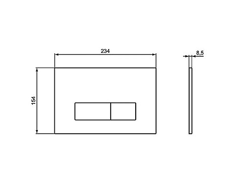 Купить Комплект подвесной унитаз T365701 + система инсталляции  R020467 + R0121AA Ideal Standard Prosys Esedra T365701PER0121AA в магазине сантехники Santeh-Crystal.ru