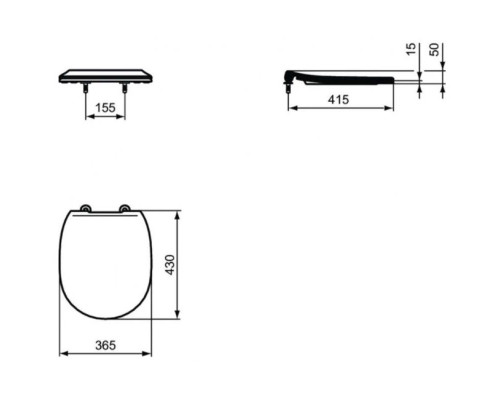 Заказать Комплект подвесной унитаз E047901 + E772401 + система инсталляции  R020467 + R0115A6 Ideal Standard Prosys Connect R030701A6115 в магазине сантехники Santeh-Crystal.ru