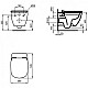 Приобрести Комплект подвесной унитаз T355101 + система инсталляции  R020467 + R0115A6 Ideal Standard Prosys Tesi T355101PTA6115 в магазине сантехники Santeh-Crystal.ru