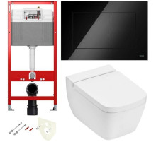 Комплект подвесной унитаз + система инсталляции Tece TECEone K440403.WC2