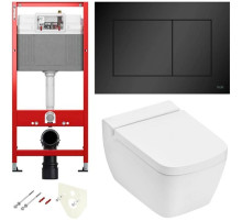 Комплект подвесной унитаз + система инсталляции Tece TECEone K440407.WC2