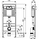 Купить Комплект подвесной унитаз + система инсталляции Tece TECEone K440407.WC2 в магазине сантехники Santeh-Crystal.ru