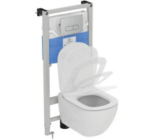 Комплект подвесной унитаз T007901 + T352701 + система инсталляции R020467 + R0115AA Ideal Standard Prosys Tesi R030501
