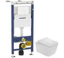 Комплект подвесной унитаз Teka Formentera 11.732.00.00 + система инсталляции Geberit 458.125.11.1