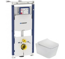 Комплект подвесной унитаз Teka Formentera 11.732.00.00 + система инсталляции Geberit 111.362.00.5