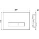 Купить Комплект подвесной унитаз BelBagno Due BB3103CHR/SC + система инсталляции BelBagno BB002-80 + BB018-GV-BIANCO в магазине сантехники Santeh-Crystal.ru