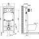 Купить Комплект подвесной унитаз BelBagno Due BB3103CHR/SC + система инсталляции BelBagno BB002-80 + BB018-GV-BIANCO в магазине сантехники Santeh-Crystal.ru
