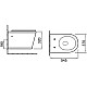 Заказать Комплект подвесной унитаз + система инсталляции SantiLine SL-5009 + SL-01 в магазине сантехники Santeh-Crystal.ru