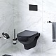 Купить Комплект подвесной унитаз Am.Pm X-Joy C85A1700MBSC + система инсталляции Grohe 38811kf0 в магазине сантехники Santeh-Crystal.ru