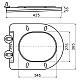 Заказать Комплект подвесной унитаз BelBagno Colorato BB062CHR-MB + BB062SC-MB + система инсталляции Grohe 38811kf0 в магазине сантехники Santeh-Crystal.ru