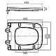 Купить Комплект подвесной унитаз BelBagno Ardente-C BB3202CHR-MB + BB3202SC-MB + система инсталляции Grohe 38811kf0 в магазине сантехники Santeh-Crystal.ru