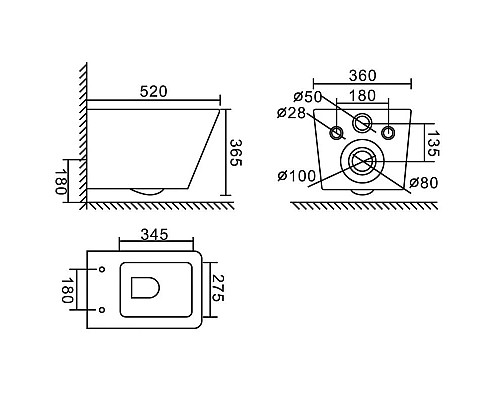 Купить Комплект подвесной унитаз BelBagno Ardente-C BB3202CHR-MB + BB3202SC-MB + система инсталляции Grohe 38811kf0 в магазине сантехники Santeh-Crystal.ru