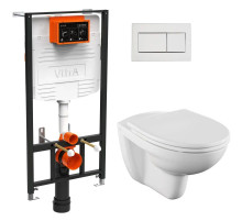 Комплект подвесной унитаз + система инсталляции VitrA Normus 9773B003-7206