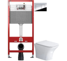 Комплект подвесной унитаз Grossman GR-4476S + система инсталляции Tece 9400412