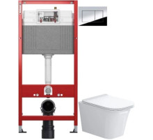 Комплект подвесной унитаз Grossman GR-4463S + система инсталляции Tece 9400412