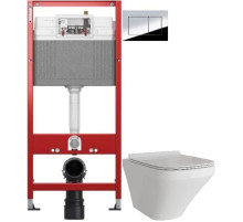 Комплект подвесной унитаз Grossman GR-4440S + система инсталляции Tece 9400412
