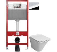 Комплект подвесной унитаз Grossman GR-4413S + система инсталляции Tece 9400412