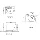 Заказать Комплект подвесной унитаз Jaquar Solo SLS-WHT-6953BIUFSM + система инсталляции Tece 9400412 в магазине сантехники Santeh-Crystal.ru