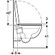 Купить Комплект подвесной унитаз Geberit Renova 500.800.00.1 + система инсталляции Tece 9400412 в магазине сантехники Santeh-Crystal.ru