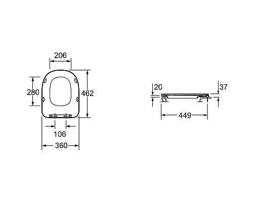 Купить Комплект подвесной унитаз Jacob Delafon Modern Life E77725-0 + E77168-0 + система инсталляции Tece 9400412 в магазине сантехники Santeh-Crystal.ru