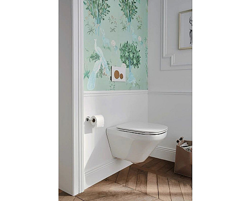 Купить Комплект подвесной унитаз Jacob Delafon Modern Life E77725-0 + E77168-0 + система инсталляции Tece 9400412 в магазине сантехники Santeh-Crystal.ru