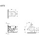Купить Комплект подвесной унитаз Ambassador Abner 103T20001R-102T20001S + система инсталляции Tece 9400412 в магазине сантехники Santeh-Crystal.ru