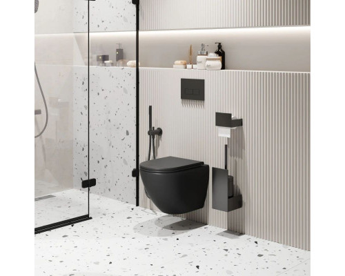 Приобрести Комплект подвесной унитаз Grossman GR-4455BMSQ + система инсталляции Tece 9400412 в магазине сантехники Santeh-Crystal.ru