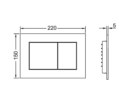 Приобрести Комплект подвесной унитаз Ideal Standard Esedra T365701 + система инсталляции Tece 9400413 в магазине сантехники Santeh-Crystal.ru