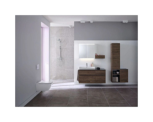 Купить Комплект подвесной унитаз Geberit Smyle Square 500.683.01.1 + система инсталляции Tece 9400413 в магазине сантехники Santeh-Crystal.ru