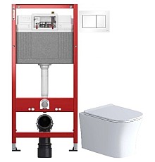 Комплект подвесной унитаз Grossman GR-4474S + система инсталляции Tece 9400413