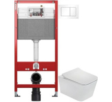 Комплект подвесной унитаз Teka Formentera 11.732.00.00 + система инсталляции Tece 9400413