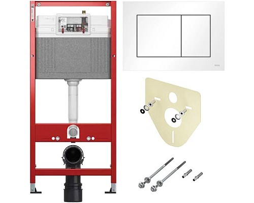 Заказать Комплект подвесной унитаз Damixa Sirius DX86C1700SC + система инсталляции Tece 9400413 в магазине сантехники Santeh-Crystal.ru