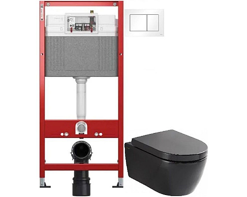 Santeh-Crystal.ru: Комплект подвесной унитаз SSWW CT2037black + система инсталляции Tece 9400413 Заказать Комплект подвесной унитаз SSWW CT2037black + система инсталляции Tece 9400413 в магазине сантехники Santeh-Crystal.ru