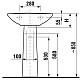 Заказать Пьедестал Jika Zeta 8.1939.0.000.000.9 в магазине сантехники Santeh-Crystal.ru