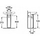 Купить Пьедестал для раковины Roca Victoria 337390000 в магазине сантехники Santeh-Crystal.ru