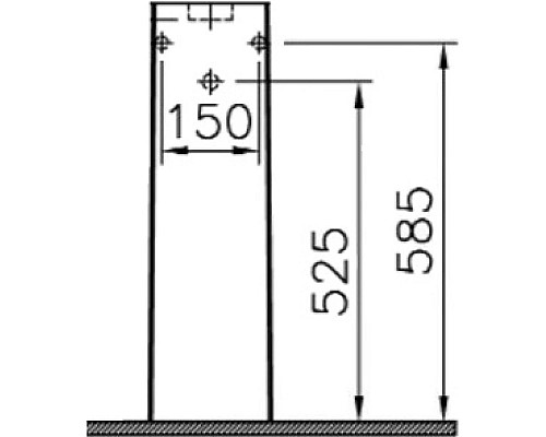 Купить Пьедестал Vitra D-Light 6936B003-7035 в магазине сантехники Santeh-Crystal.ru