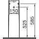 Купить Пьедестал Vitra D-Light 6936B003-7035 в магазине сантехники Santeh-Crystal.ru