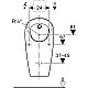 Приобрести Писсуар для встроенной системы смыва Geberit Selva 116.080.00.1 в магазине сантехники Santeh-Crystal.ru